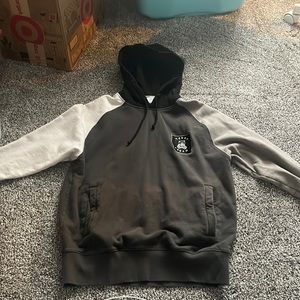 Size Medium- Teddy Fresh hoodie- multicolor (grey, black, white)